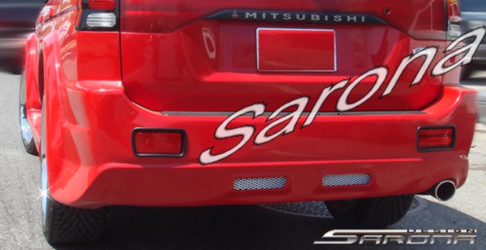 Custom Mitsubishi Montero Sport  SUV/SAV/Crossover Rear Bumper (2000 - 2003) - $490.00 (Part #MS-006-RB)